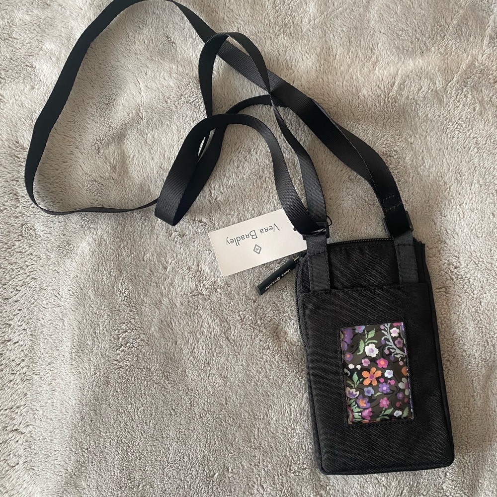 Vera Bradley Phone Crossbody Wallet Purse